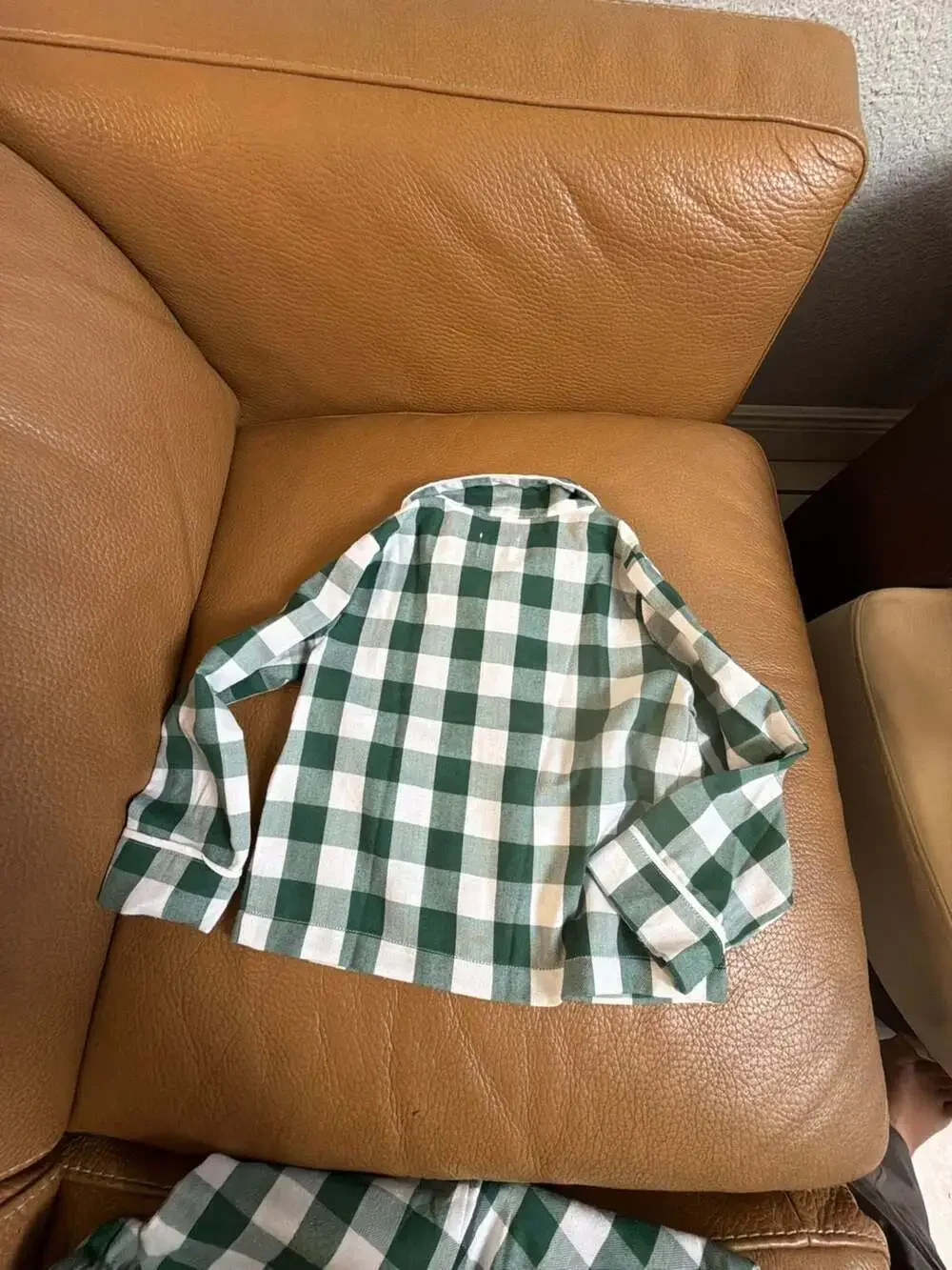 Disney Mickey Mouse & Donald Duck Plaid Pajamas Size 4 Green White
